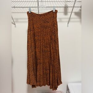 Pashmina Women’s Animal Print Maxi Skirt Size Medium